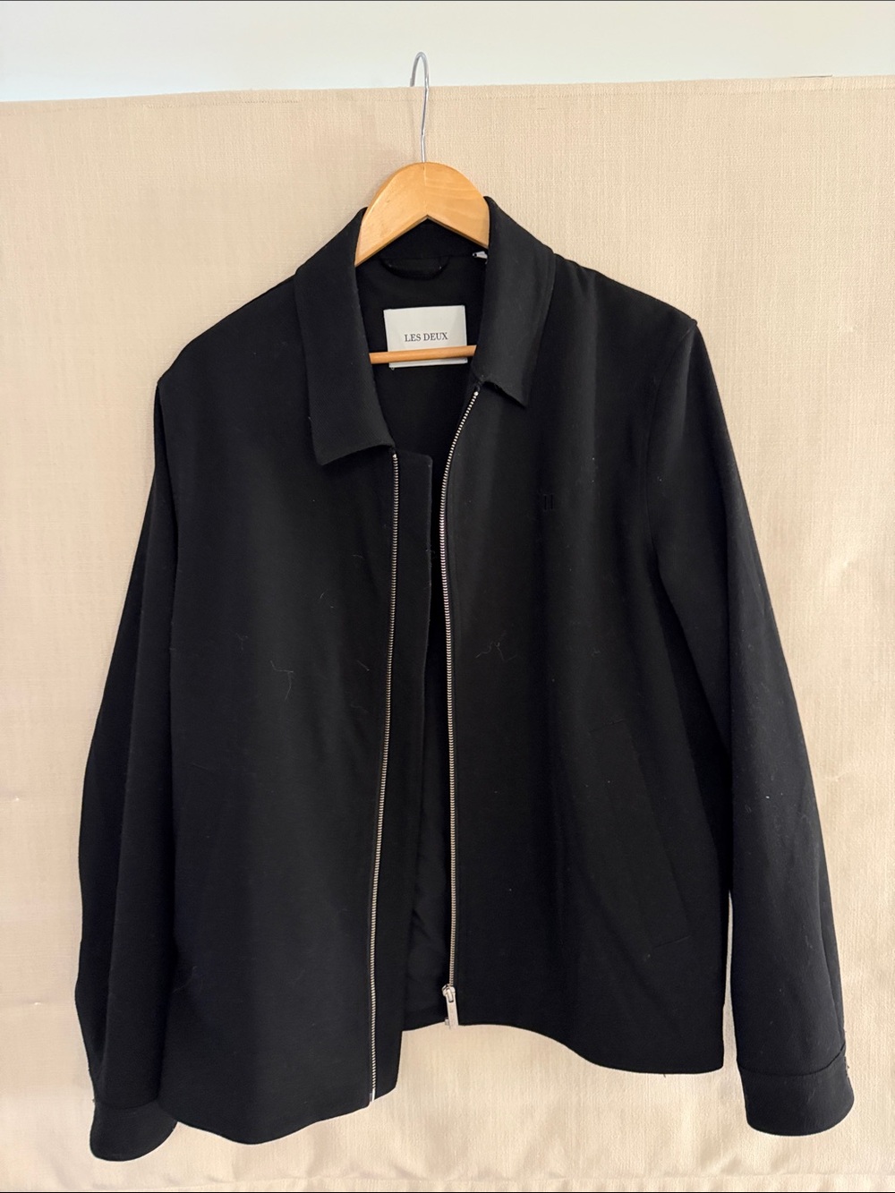 Les Deux Black Bomber Jacket